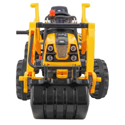 Vozidlo Bágrový Traktor Žltý