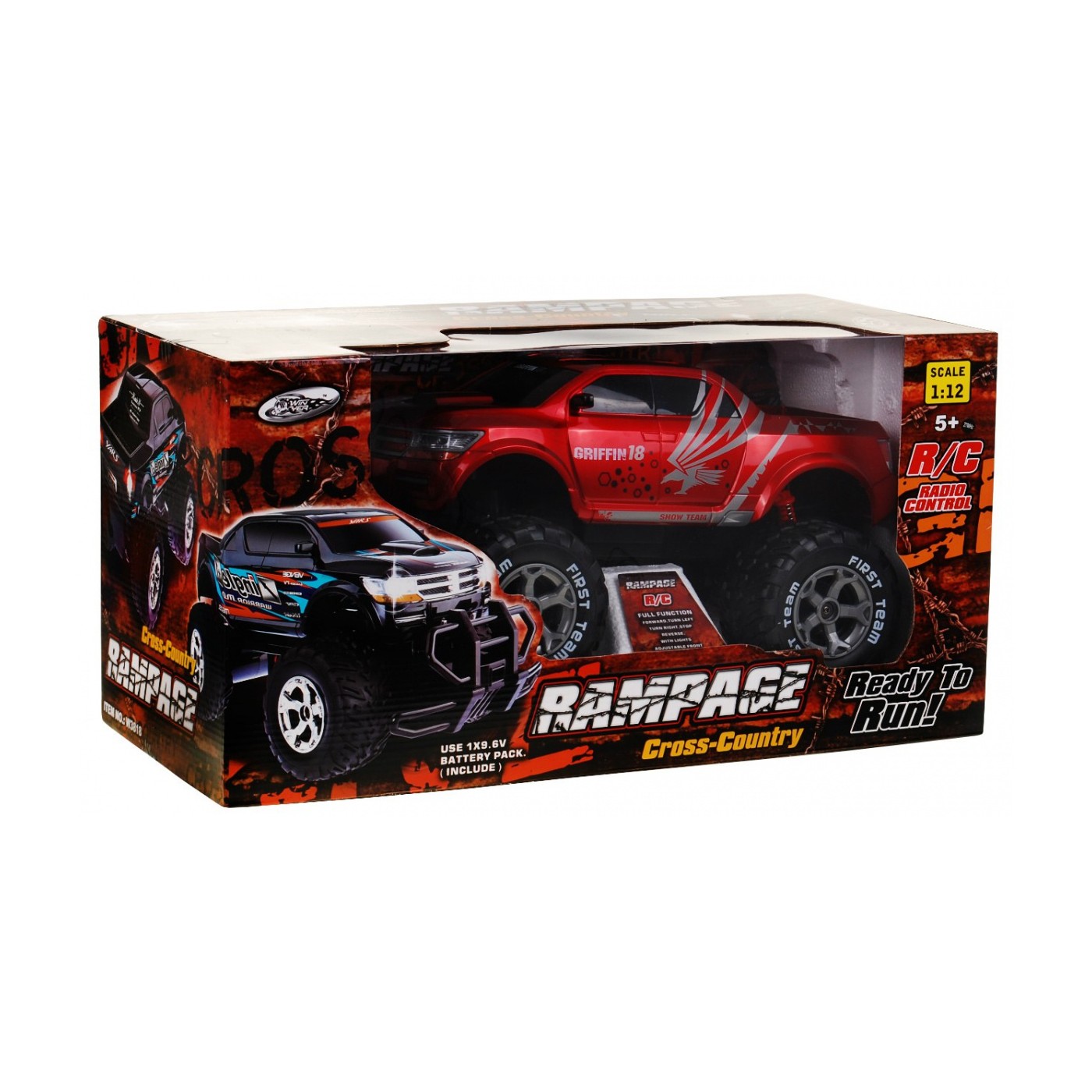 Auto R C Terénne WINYEA 1 12 Červené