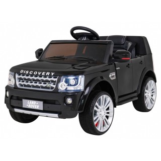 Land Rover Discovery Elektrické autíčko pre deti Čierny + Ovládač + Kolesá EVA + Pomalý štart + Rádio MP3