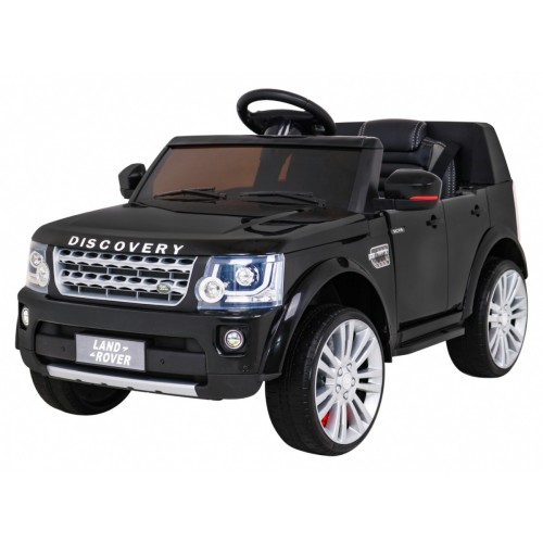 Land Rover Discovery Elektrické autíčko pre deti Čierny + Ovládač + Kolesá EVA + Pomalý štart + Rádio MP3