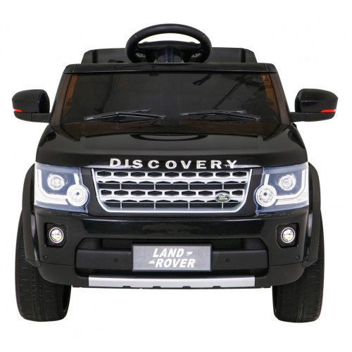 Land Rover Discovery Elektrické autíčko pre deti Čierny + Ovládač + Kolesá EVA + Pomalý štart + Rádio MP3
