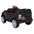 Land Rover Discovery Elektrické autíčko pre deti Čierny + Ovládač + Kolesá EVA + Pomalý štart + Rádio MP3