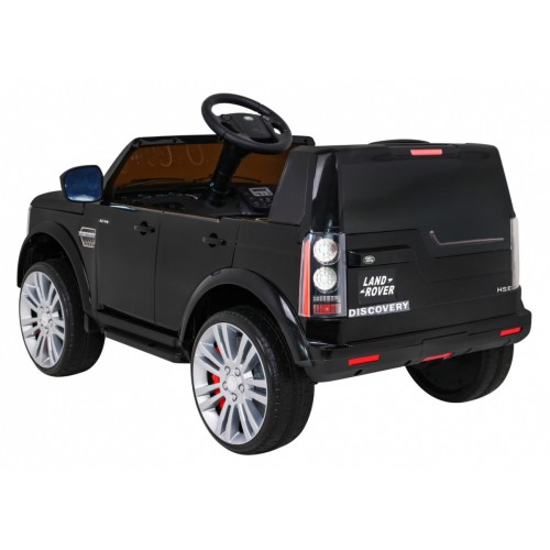 Land Rover Discovery Elektrické autíčko pre deti Čierny + Ovládač + Kolesá EVA + Pomalý štart + Rádio MP3