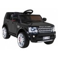 Land Rover Discovery Elektrické autíčko pre deti Čierny + Ovládač + Kolesá EVA + Pomalý štart + Rádio MP3