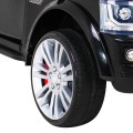 Land Rover Discovery Elektrické autíčko pre deti Čierny + Ovládač + Kolesá EVA + Pomalý štart + Rádio MP3