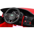 Land Rover Discovery pre deti Červený + Ovládač + 5-bodové pásy + Nastaviteľné sedadlo + EVA + MP3 LED