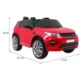 Vozidlo Land Rover Discovery Lakovaný Červený