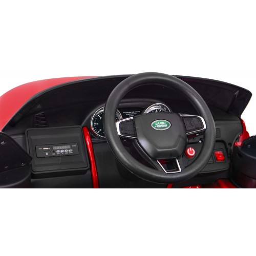 Vozidlo Land Rover Discovery Lakovaný Červený