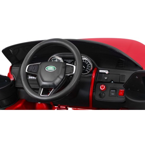 Vozidlo Land Rover Discovery Lakovaný Červený