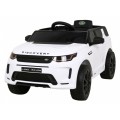 Land Rover Discovery Sport pre deti Biely + Ovládač + Pomalý štart + Funkcia hojdania + MP3 LED