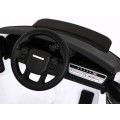 Land Rover Discovery Sport pre deti Biely + Ovládač + Pomalý štart + Funkcia hojdania + MP3 LED