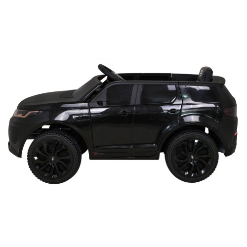 Land Rover Discovery Sport pre deti Čierny + Ovládač + Pomalý štart + Funkcia hojdania + MP3 LED