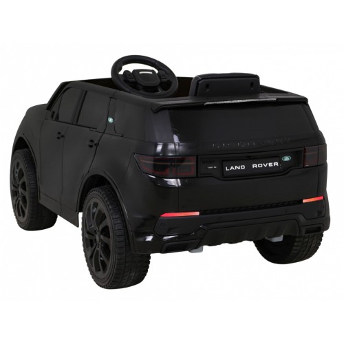 Land Rover Discovery Sport pre deti Čierny + Ovládač + Pomalý štart + Funkcia hojdania + MP3 LED