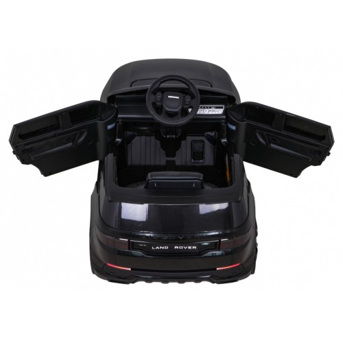 Land Rover Discovery Sport pre deti Čierny + Ovládač + Pomalý štart + Funkcia hojdania + MP3 LED