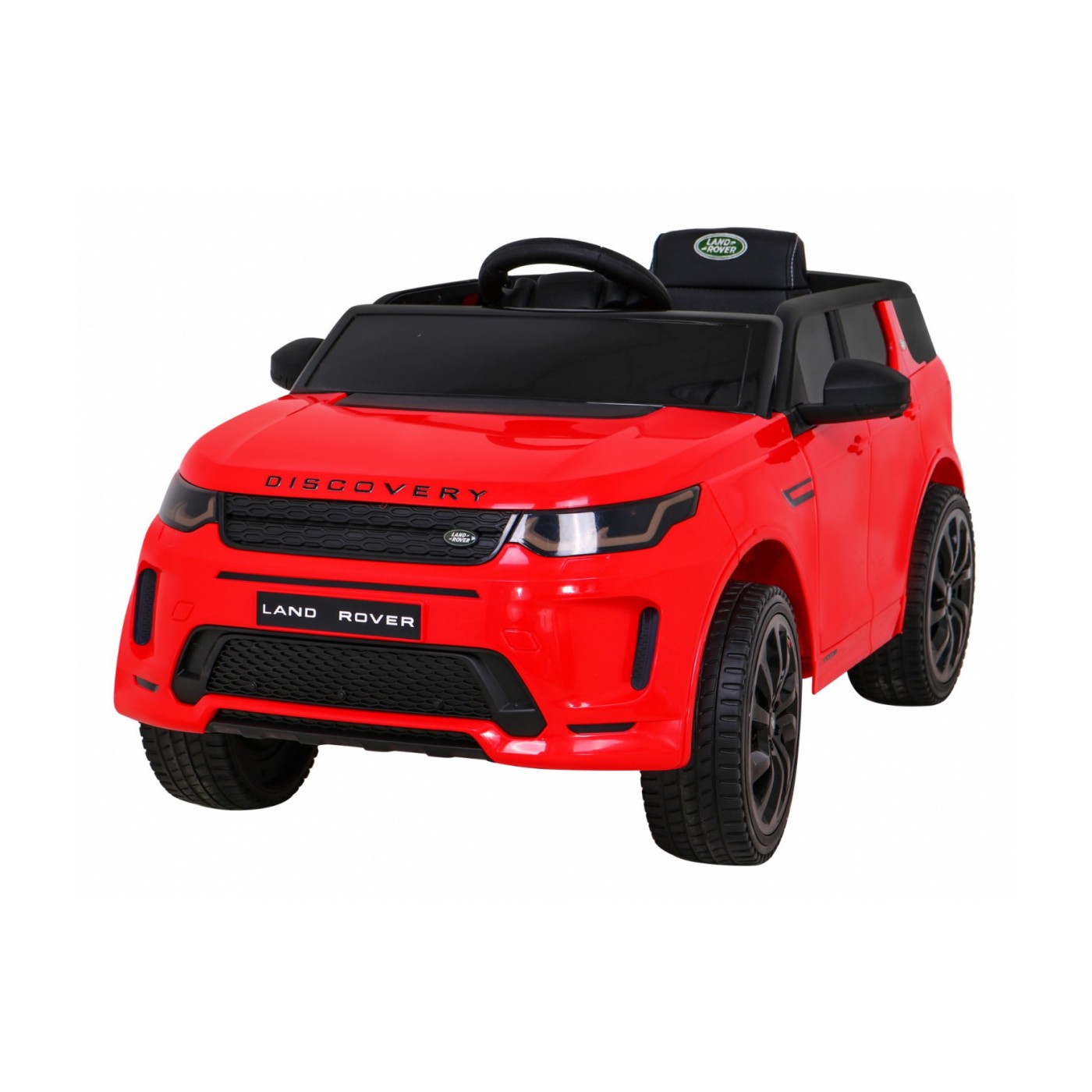 Land Rover Discovery Sport pre deti Červený + Ovládač + Pomalý štart + Funkcia hojdania + MP3 LED