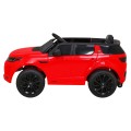 Land Rover Discovery Sport pre deti Červený + Ovládač + Pomalý štart + Funkcia hojdania + MP3 LED