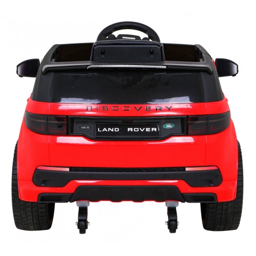 Land Rover Discovery Sport pre deti Červený + Ovládač + Pomalý štart + Funkcia hojdania + MP3 LED