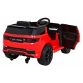 Land Rover Discovery Sport pre deti Červený + Ovládač + Pomalý štart + Funkcia hojdania + MP3 LED
