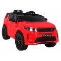 Land Rover Discovery Sport pre deti Červený + Ovládač + Pomalý štart + Funkcia hojdania + MP3 LED
