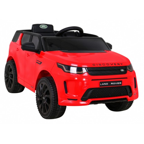 Land Rover Discovery Sport pre deti Červený + Ovládač + Pomalý štart + Funkcia hojdania + MP3 LED