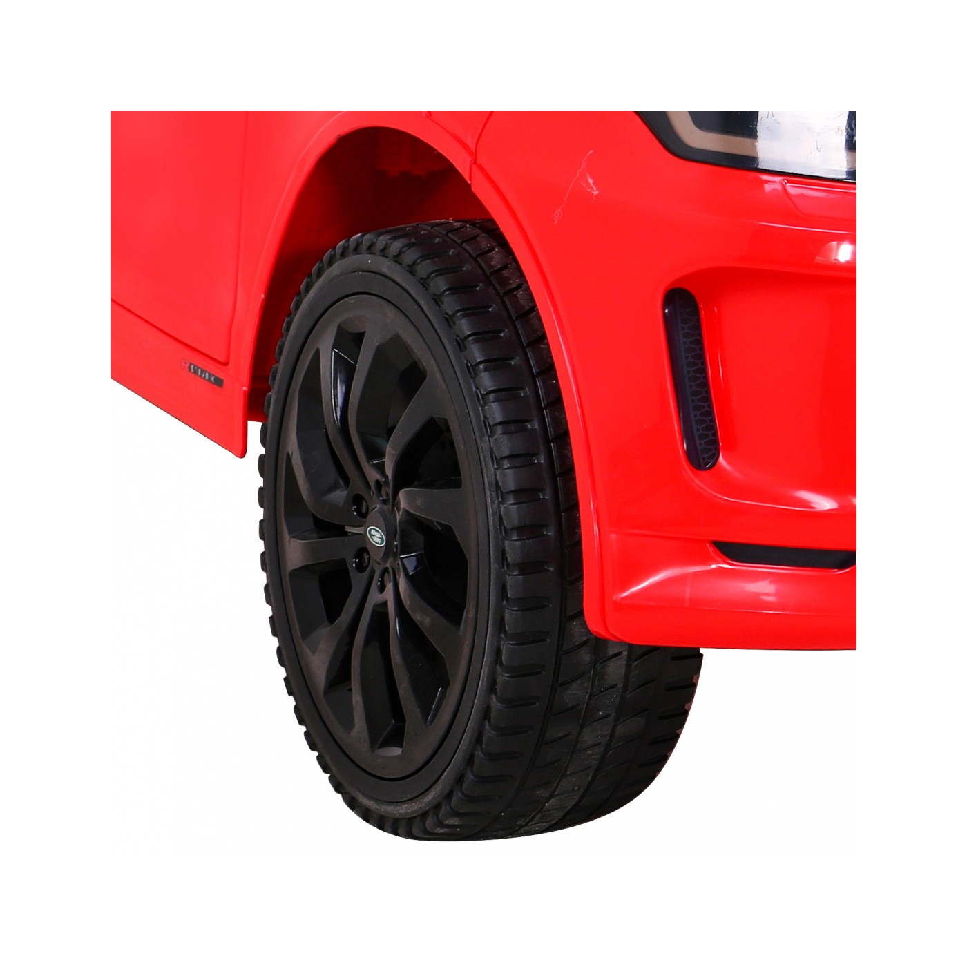 Land Rover Discovery Sport pre deti Červený + Ovládač + Pomalý štart + Funkcia hojdania + MP3 LED