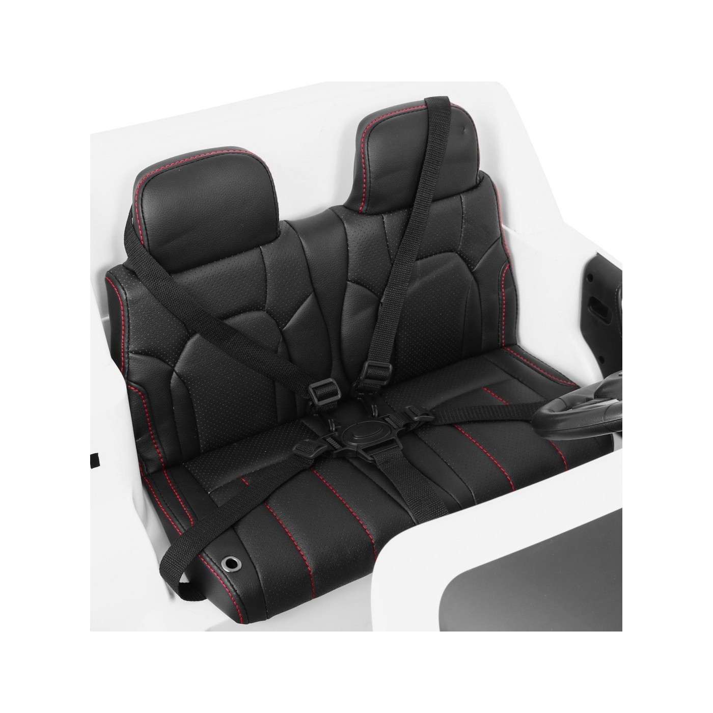 Lexus LX570 Autíčko 2-os.pre deti Biely + Ovládač + Kolesá EVA + Rádio MP3 + LED