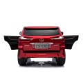 Lexus LX570 Lakované Autíčko pre 2 deti Červený + Ovládač + Kolesá EVA + Rádio MP3 LED