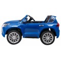 Lexus LX570 Lakované Autíčko pre 2 deti Modrý + Ovládač + Kolesá EVA + Rádio MP3 LED