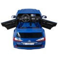 Lexus LX570 Lakované Autíčko pre 2 deti Modrý + Ovládač + Kolesá EVA + Rádio MP3 LED