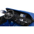 Lexus LX570 Lakované Autíčko pre 2 deti Modrý + Ovládač + Kolesá EVA + Rádio MP3 LED