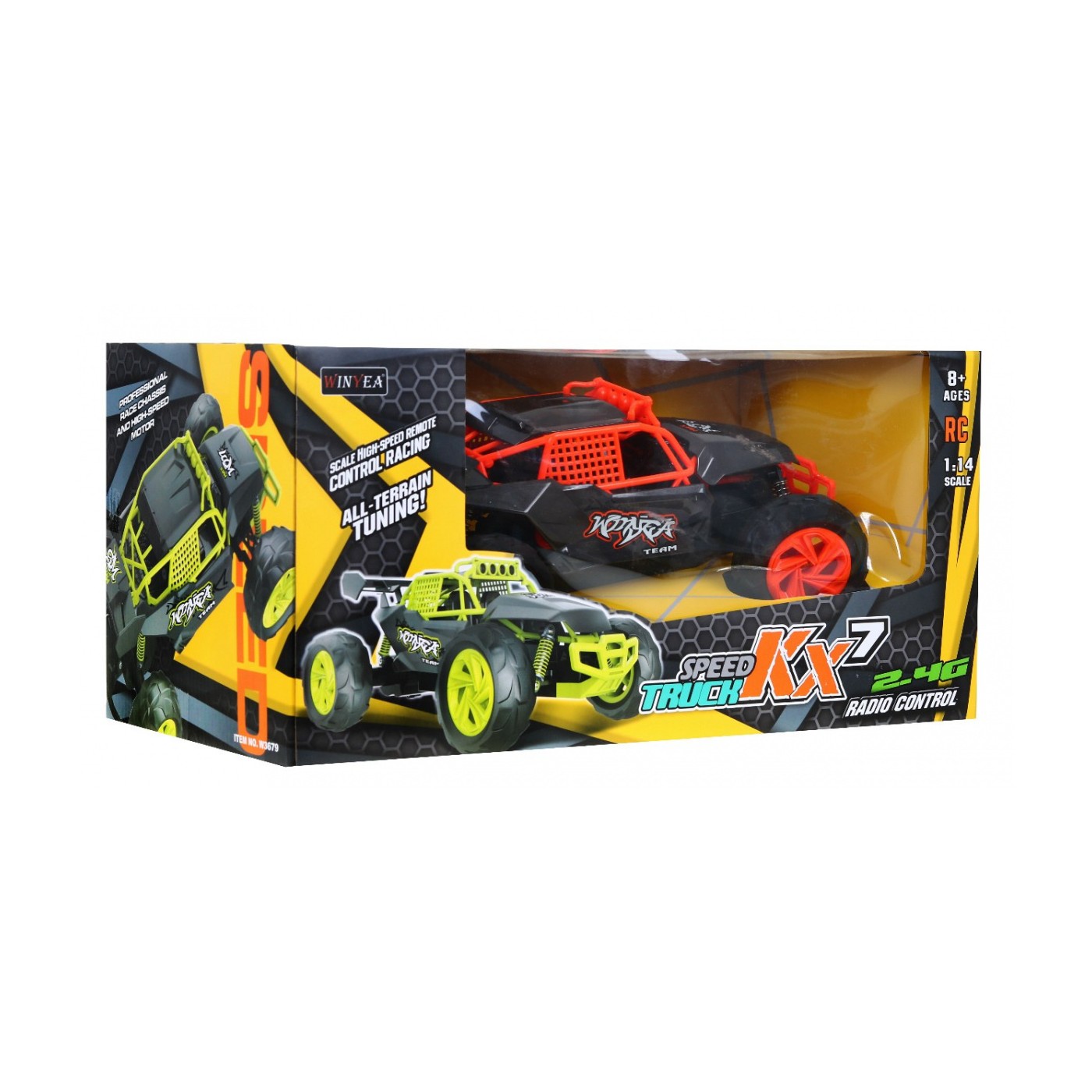 Auto R C W3679O WINYEA 1 14 Oranžové