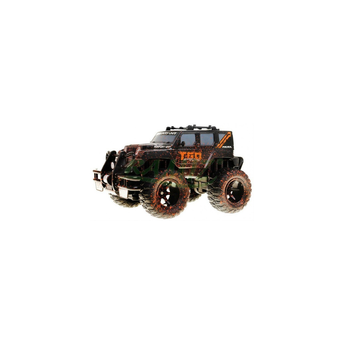 Auto Terénne R C 1 16 Čierne