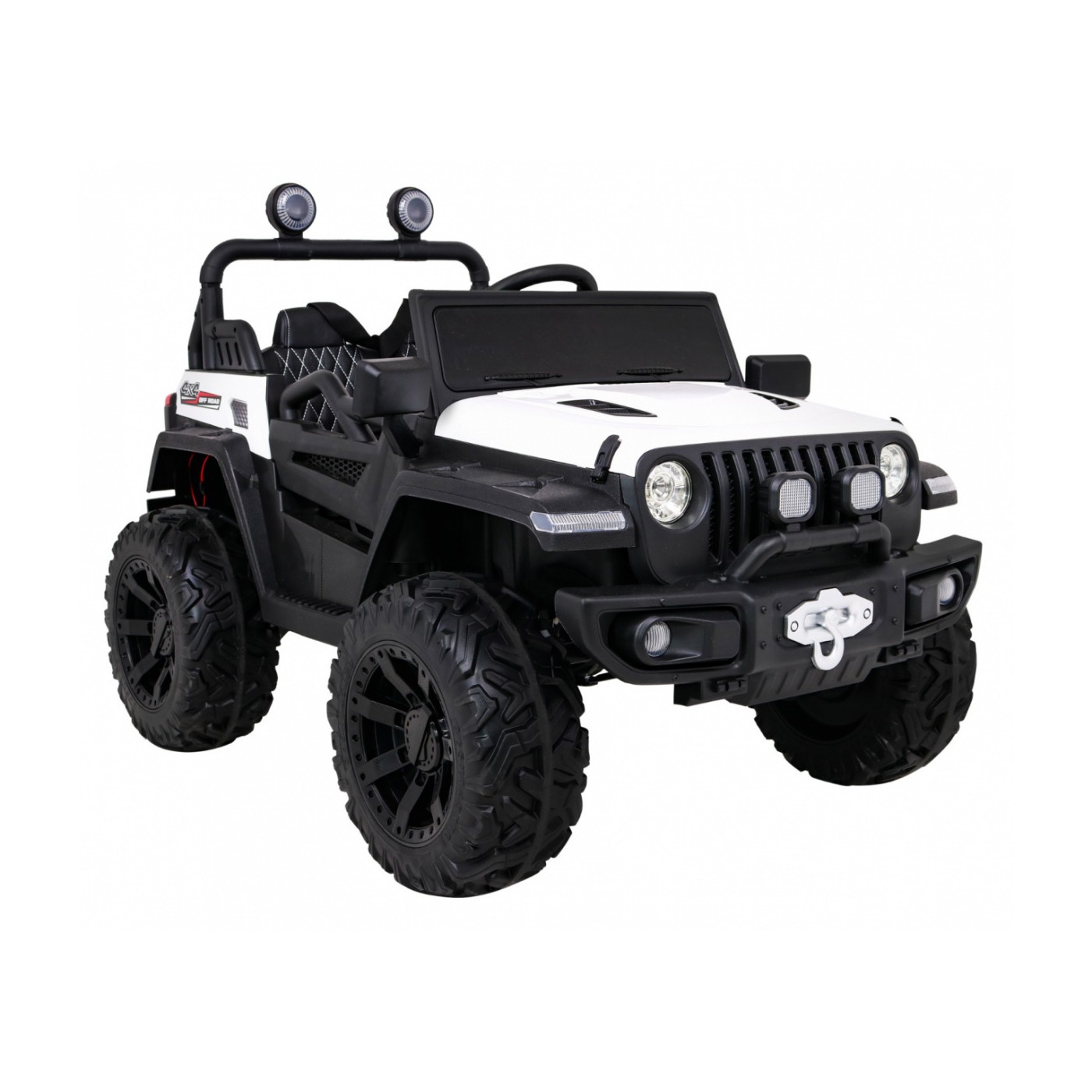 Vozidlo Master Of Terain Biely