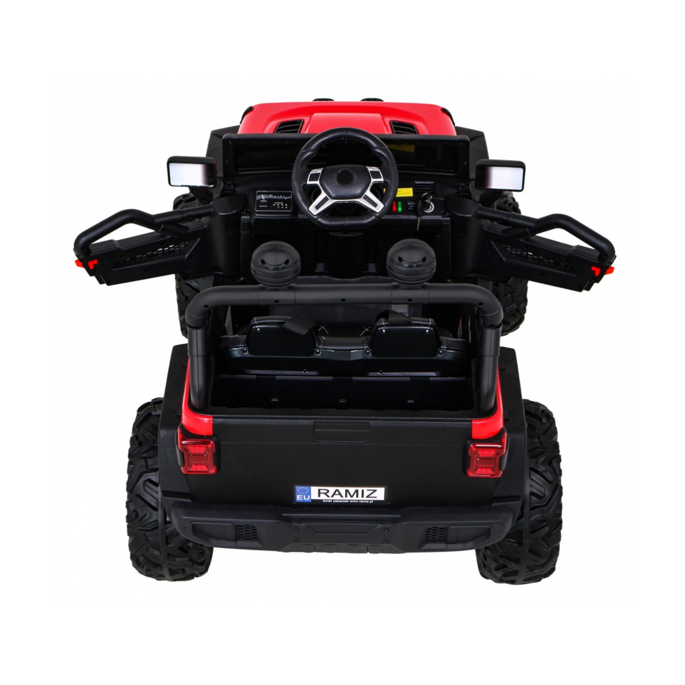 Vozidlo Master Of Terain Červený