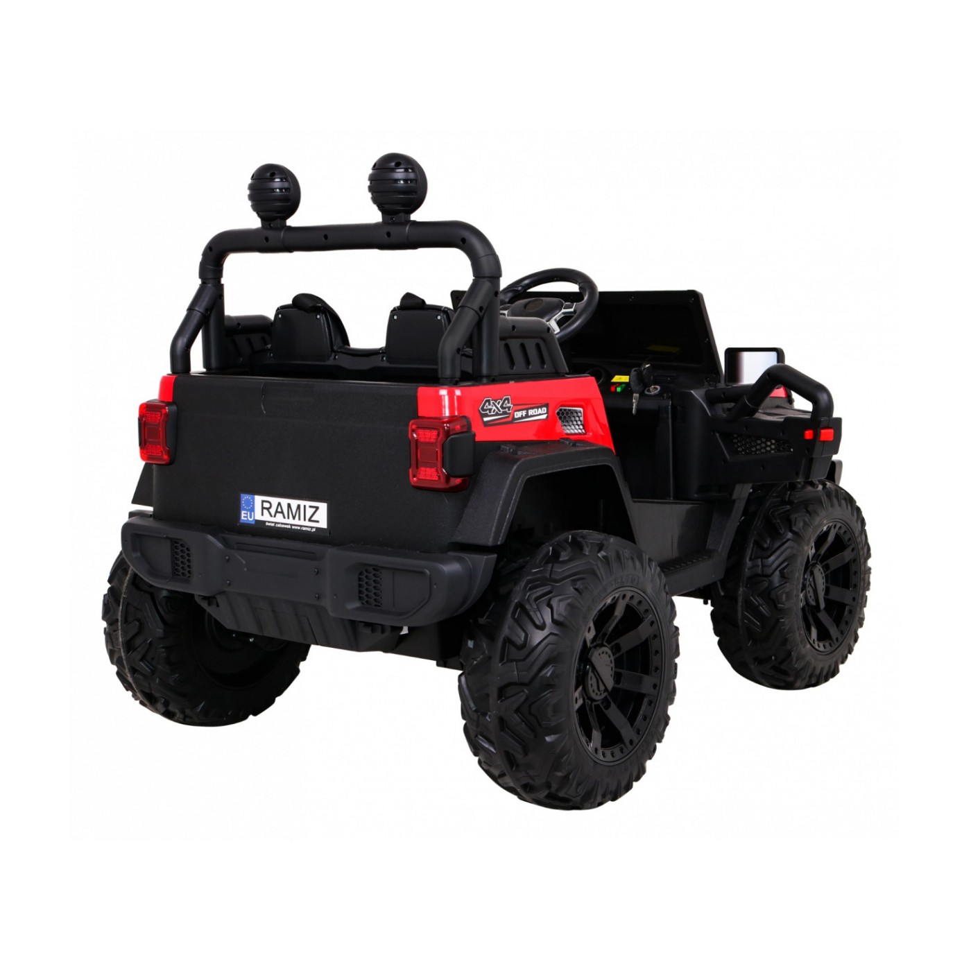 Vozidlo Master Of Terain Červený