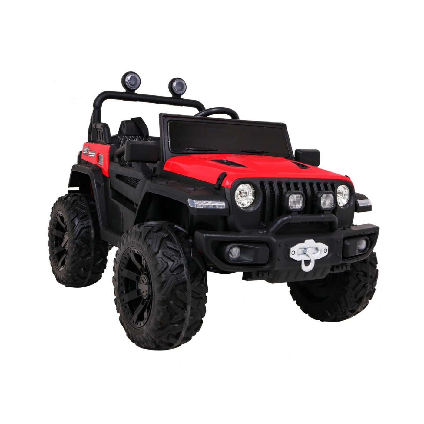 Vozidlo Master Of Terain Červený