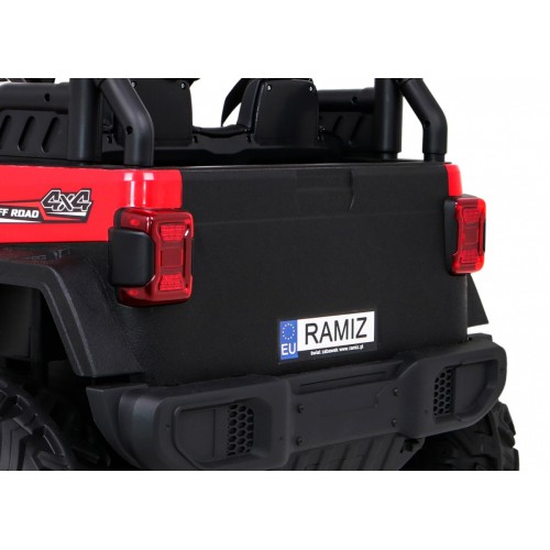 Vozidlo Master Of Terain Červený