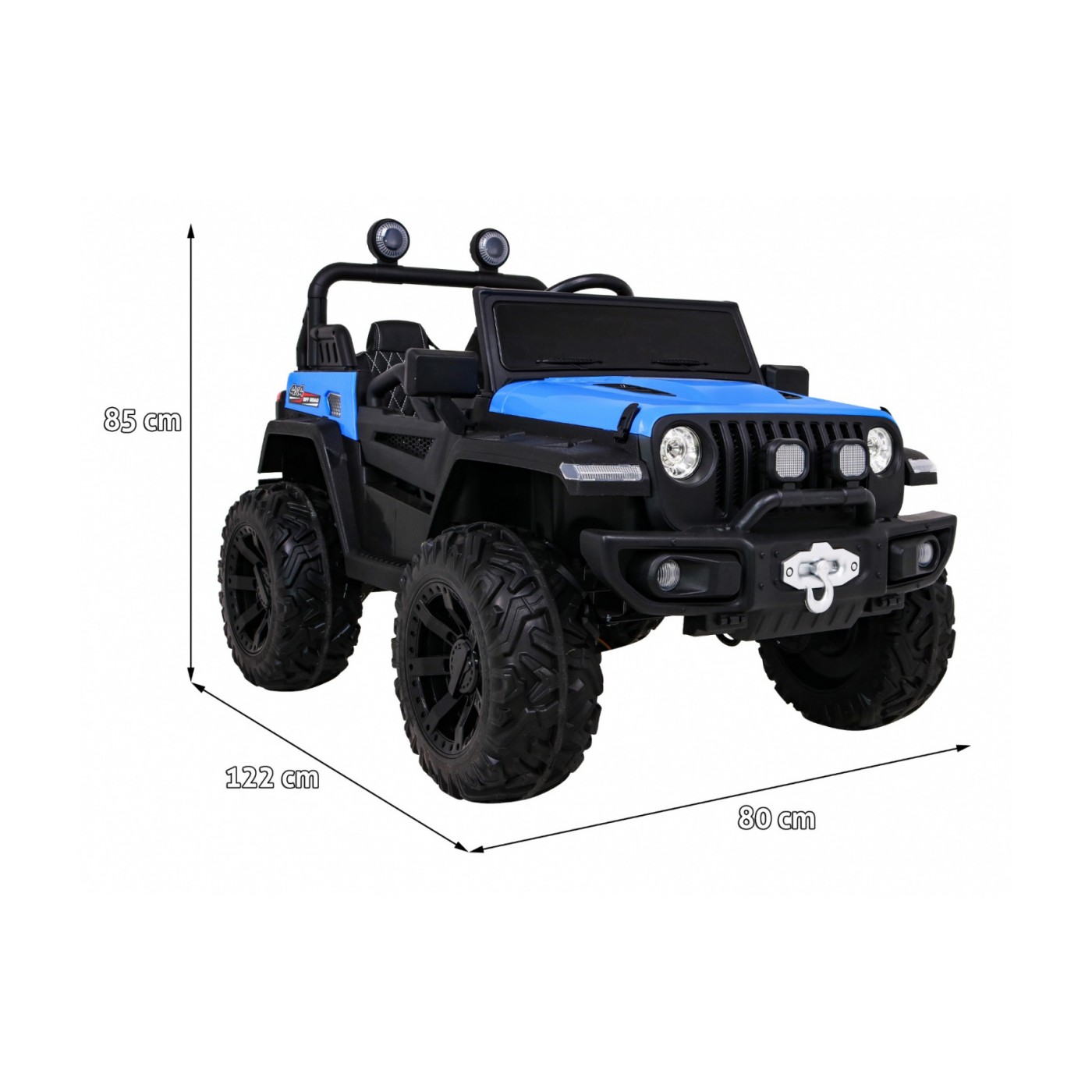 Vozidlo Master Of Terain Modrý