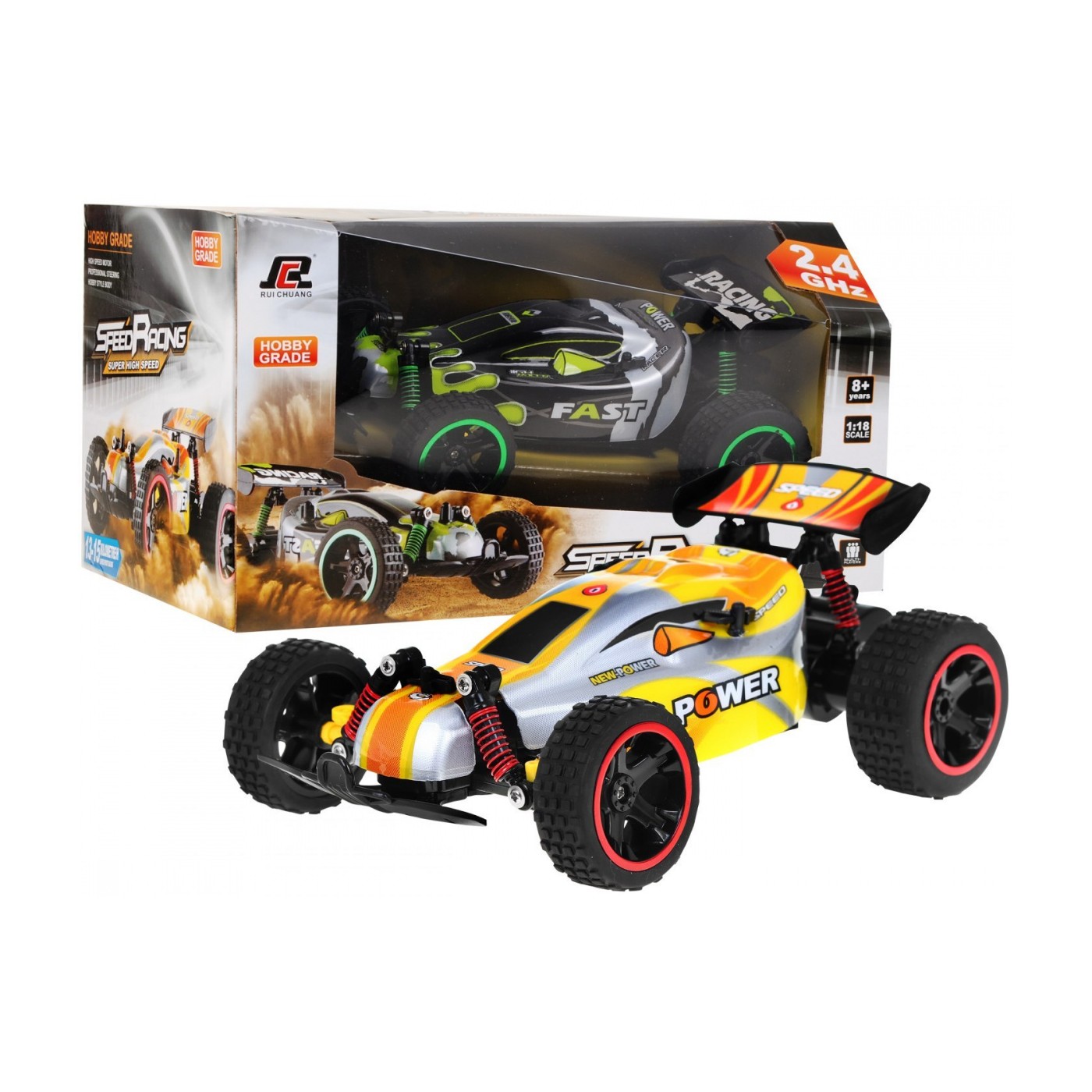 Auto Terénne Speed Buggy Žlté