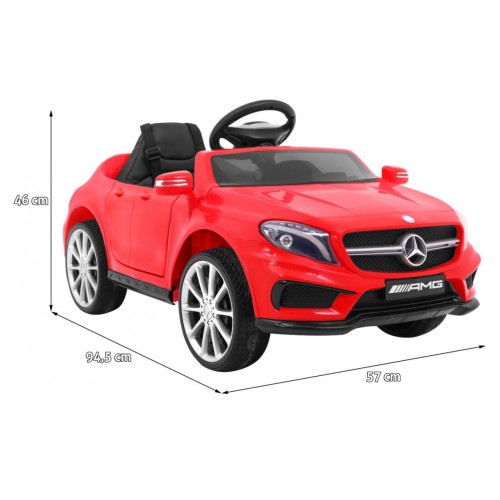 Vozidlo Mercedes AMG GLA-45 Červený