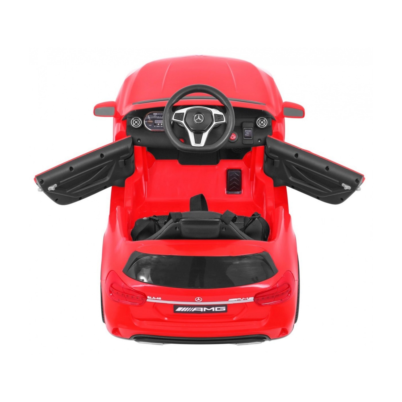 Vozidlo Mercedes AMG GLA-45 Červený