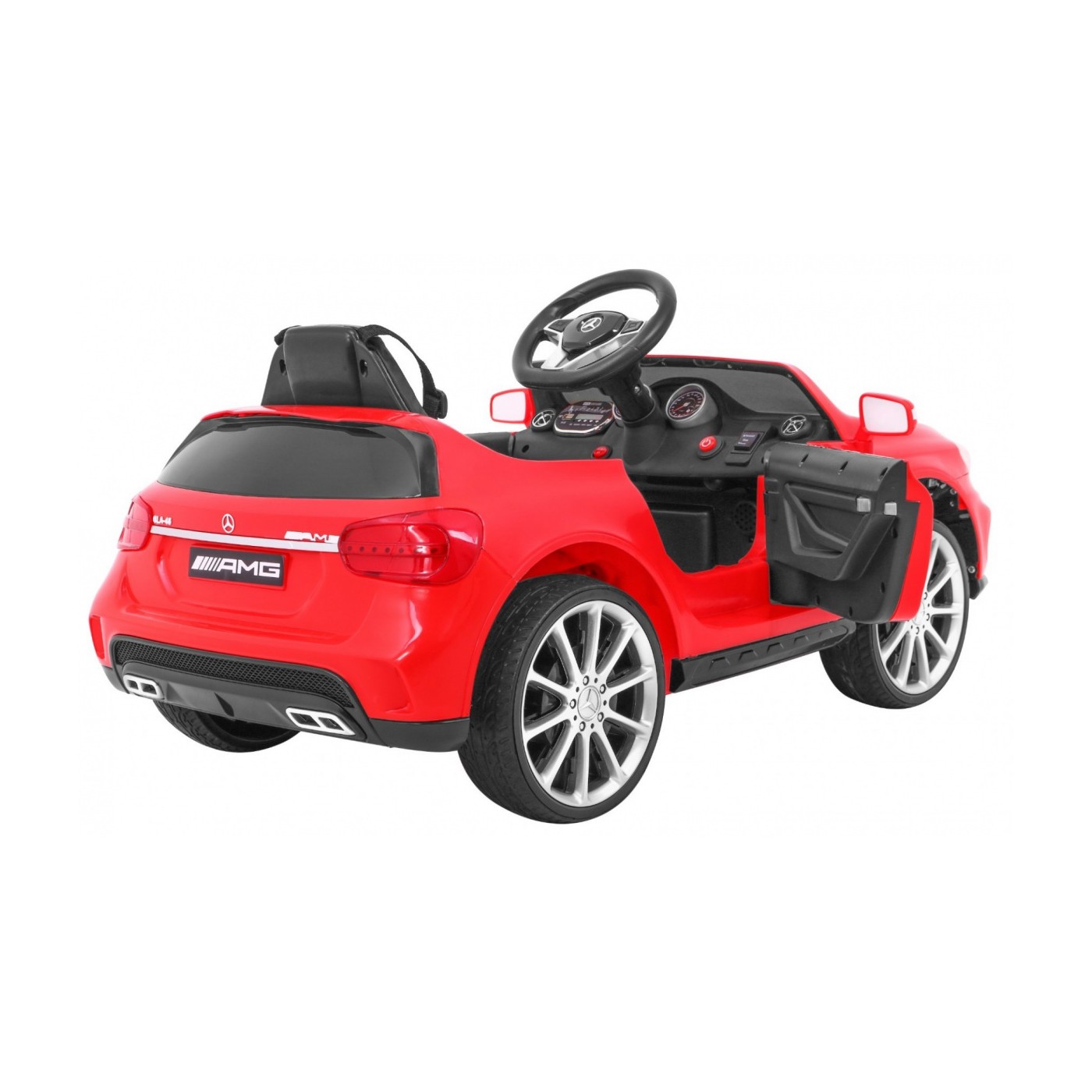 Vozidlo Mercedes AMG GLA-45 Červený