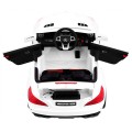 Mercedes AMG SL65 pre deti Biely + Ovládač + Batožinový priestor + Nastaviteľné sedadlo + MP3 LED + Pomalý štart