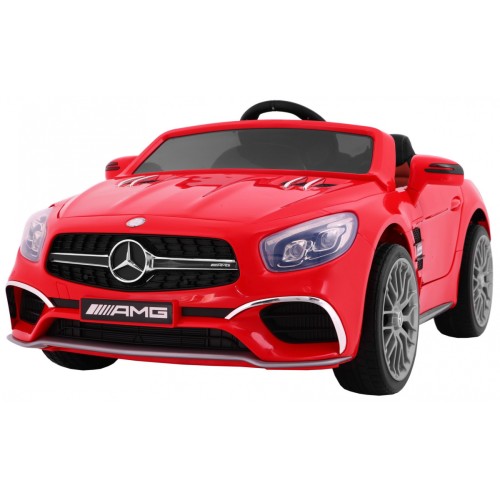 Mercedes AMG SL65 pre deti Červený + Ovládač + Batožinový priestor + Nastaviteľné sedadlo + MP3 LED + Pomalý štart