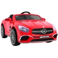 Mercedes AMG SL65 pre deti Červený + Ovládač + Batožinový priestor + Nastaviteľné sedadlo + MP3 LED + Pomalý štart