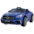 Mercedes AMG SL65 pre deti Lakovaný Modrý + Ovládač + Batožinový priestor + Nastaviteľné sedadlo + MP3 LED + Pomalý štart