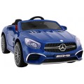 Mercedes AMG SL65 pre deti Lakovaný Modrý + Ovládač + Batožinový priestor + Nastaviteľné sedadlo + MP3 LED + Pomalý štart