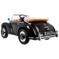 Mercedes Benz 300S Retro pre deti Lakovaný Čierny + Ovládač + EVA + Pomalý štart + LED MP3