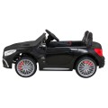 Mercedes Benz AMG SL65 S elektrický pre deti Čierny + Diaľkové ovládanie + Audio LED + Ekokoža + EVA + Pomalý štart