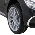Mercedes Benz AMG SL65 S elektrický pre deti Čierny + Diaľkové ovládanie + Audio LED + Ekokoža + EVA + Pomalý štart